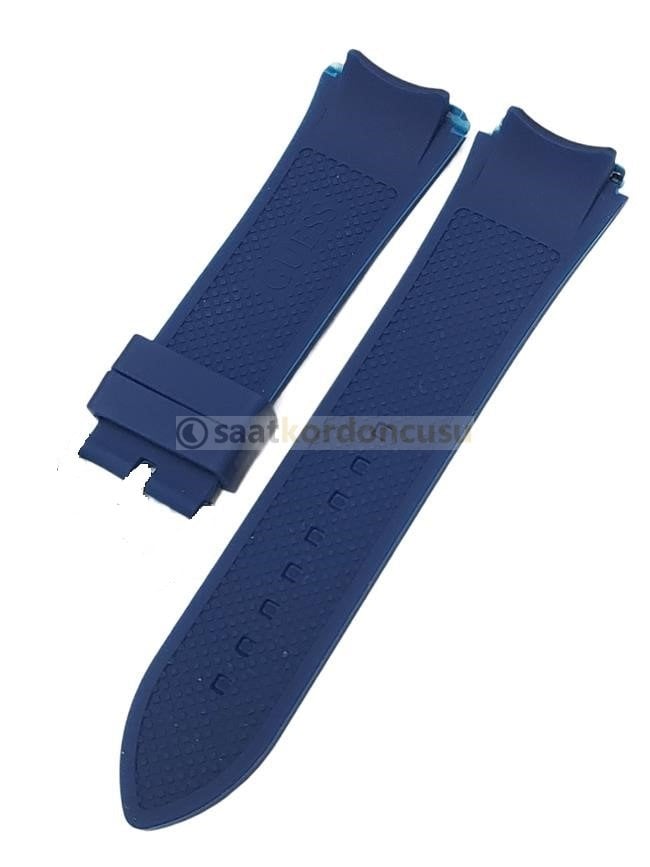 Guess w0247g3 mavi silikon saat kordonu