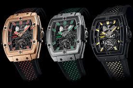 Hublot Senna Kahverenk Süet Deri Yüzeyli Silikon Kordon