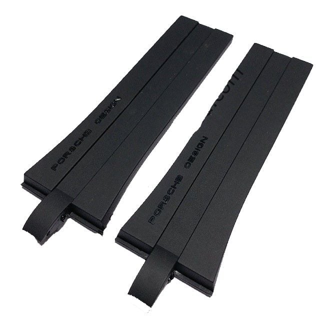 Porsche Design P6360 Uyumlu Siyah silikon kordon