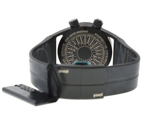 Porsche Design P6750 Uyumlu Siyah Silikon Kordon