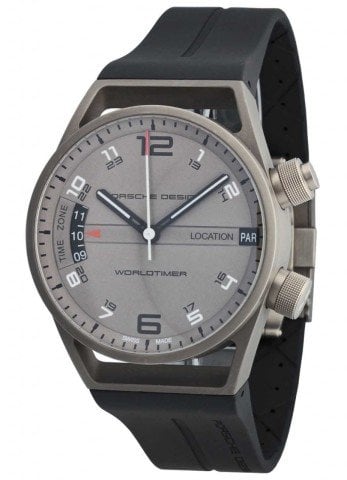 Porsche Design P6750 Uyumlu Siyah Silikon Kordon