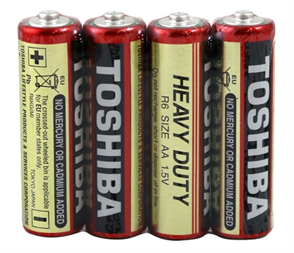 Toshiba 4 Adet AA Model Kalem Pil