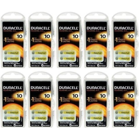 Duracell 10 Numara işitme Cihazı Pili