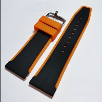 24 mm SİLİKON SAAT KORDONU TURUNCU
