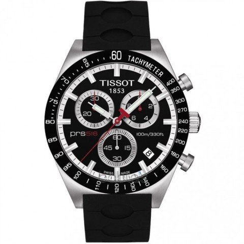 Tissot PRS 516 T044417A T044430A Uyumlu Silikon Kordon