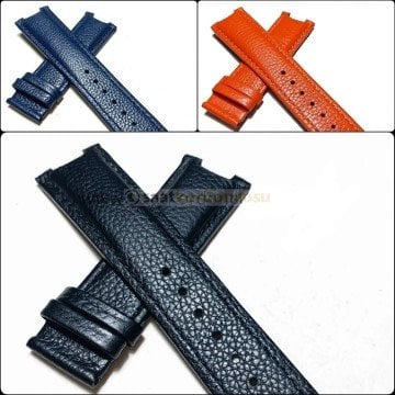 Versace Uyumlu 22mm Deri Saat Kordonu