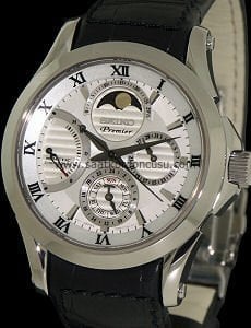 Seiko Premier srx003p1 Uyumlu Siyah Deri Saat Kordonu