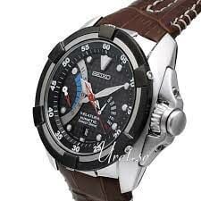 Seiko Velatura srh011p1 Kahverenk Deri Saat Kordonu