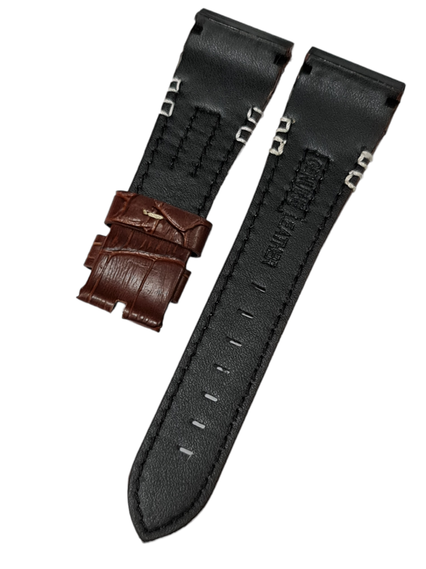 Seiko Velatura srh011p1 Kahverenk Deri Saat Kordonu