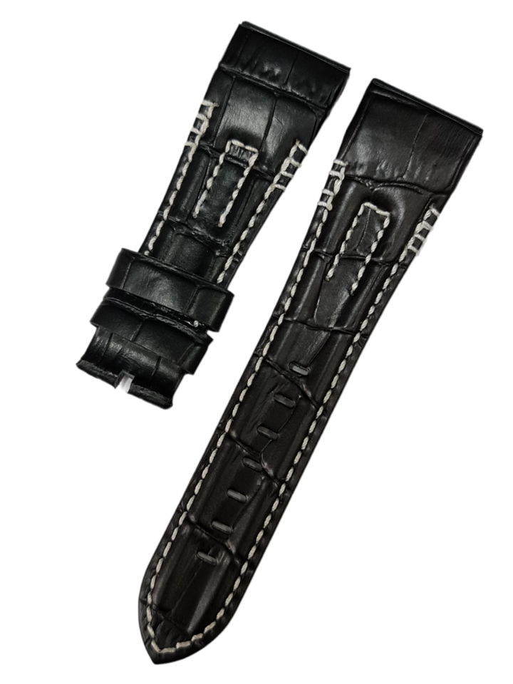 Seiko Velatura Yatchting Siyah Deri Saat Kordonu