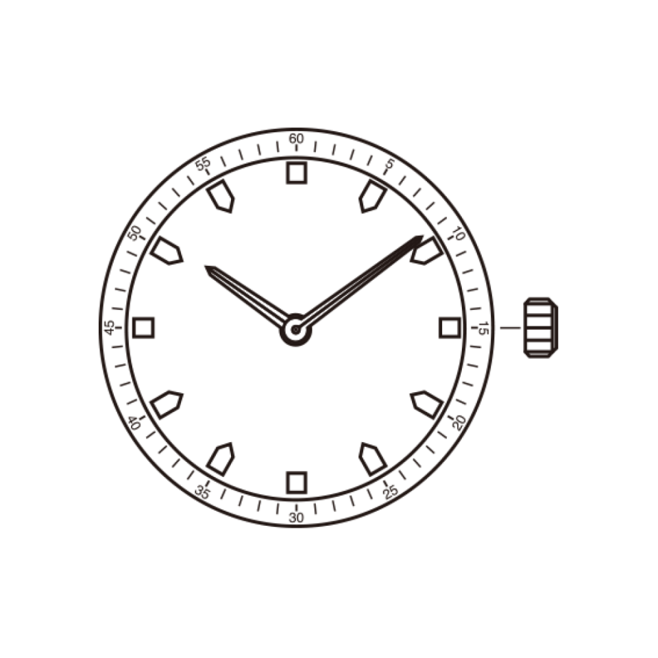 Miyota 5y20 Quartz Pilli Kol Saat Makinası