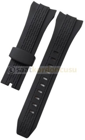 Seiko Lord Chronograph Serisi Uyumlu Silikon Kordon