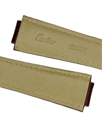 Cartier Ballons Uyumlu 22mm Deri Saat Kordonu
