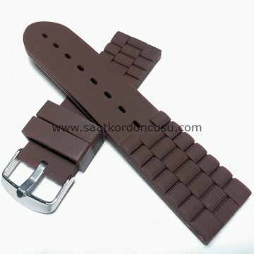 24mm Lacivert Silikon Kayış Kordon