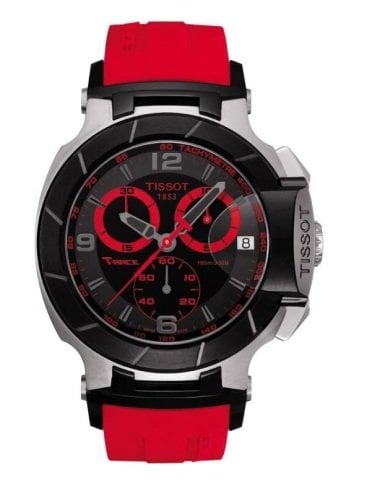 Tissot T Race T04841727 Kırmızı Silikon Kordon