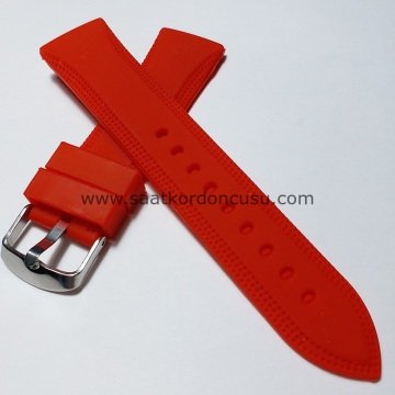 22MM Düz Silikon Kayış Kordon