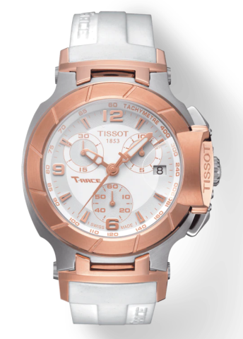 Tissot T race Uyumlu Erkek Modeli Beyaz Silikon Kordon