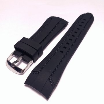 KAVİSLİ 24 mm SİLİKON KORDON SİYAH