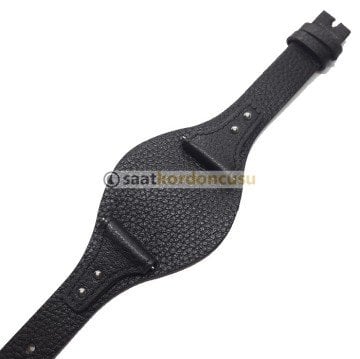 Fossil es4112 Uyumlu Siyah Bayan Deri Saat Kordonu