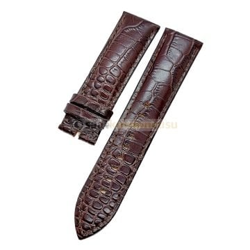 Emporio Armani AR0671 Uyumlu Kahverenk Deri Saat Kordonu
