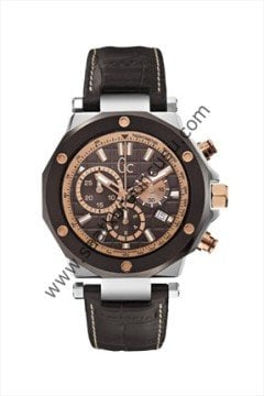 Guess Collection Uyumlu Siyah 22mm Deri Kordon