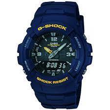 Casio g shock g100 g101 g200 g2110 g2300 gw2300 Orjinal Mavi Silikon Kordon