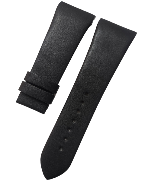 Emporio Armani ar6106 El Yapımı Siyah Deri Saat Kordonu