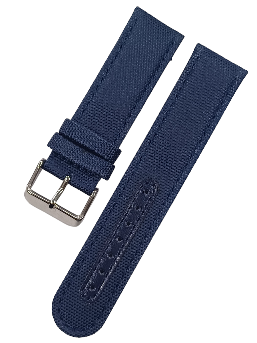 22mm Genişlikte Mavi Nato Saat Kordonu