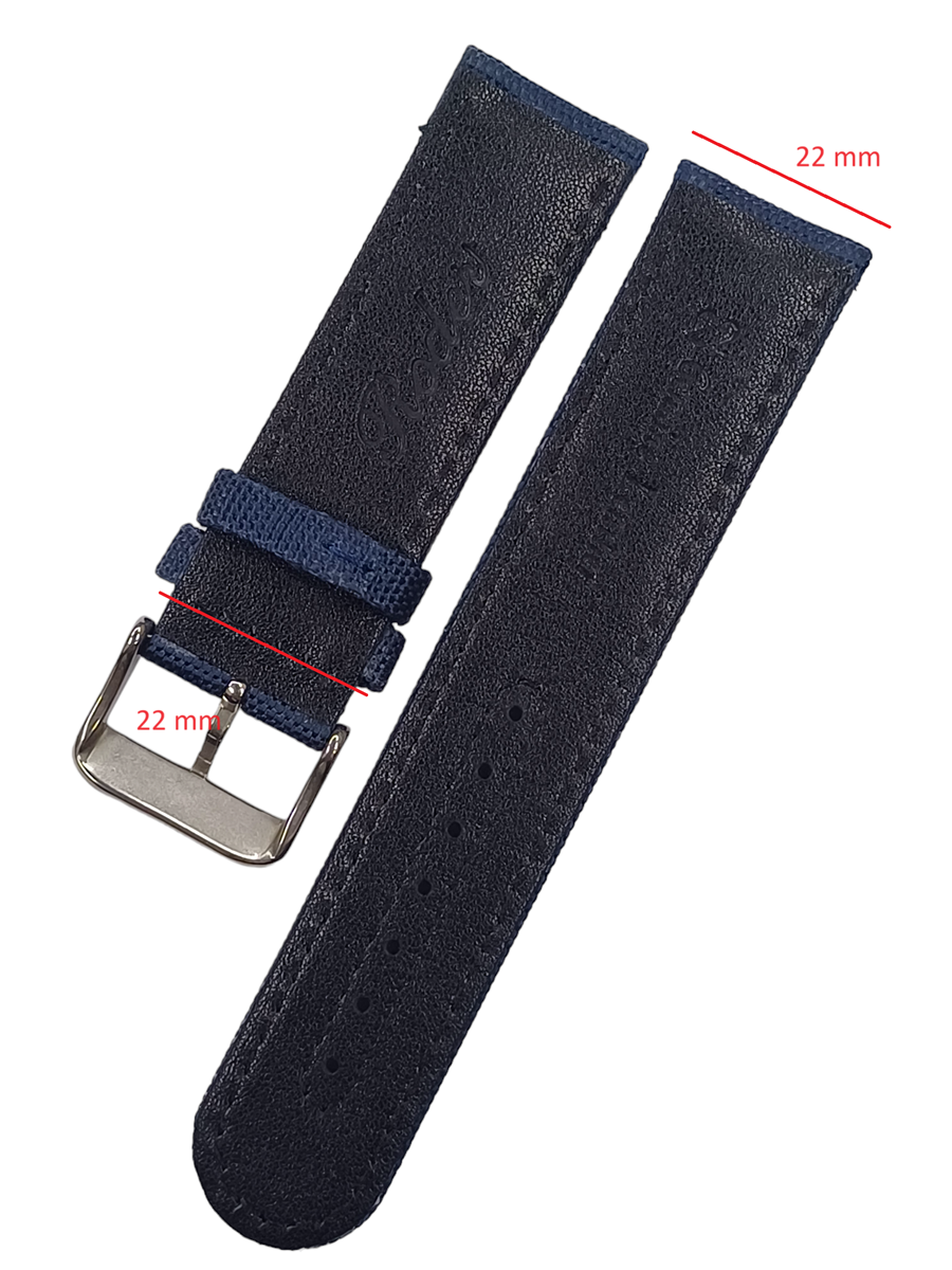 22mm Genişlikte Mavi Nato Saat Kordonu