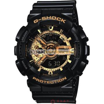 Casio ga110gb Siyah Parlak Silikon Saat Kordonu