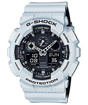Casio Ga100b 7adr Uyumlu Beyaz Silikon Saat Kordonu