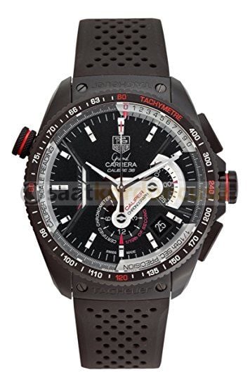 Tag Heuer Kalibre 36 Modeli 22mm Siyah Silikon Saat Kordonu