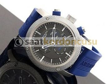 Burberry bu7711 Uyumlu Mavi Silikon Kordon