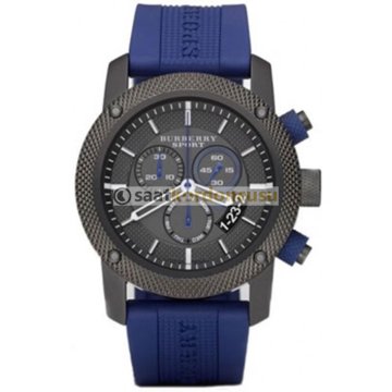 Burberry bu7714 Uyumlu Mavi Silikon Kordon