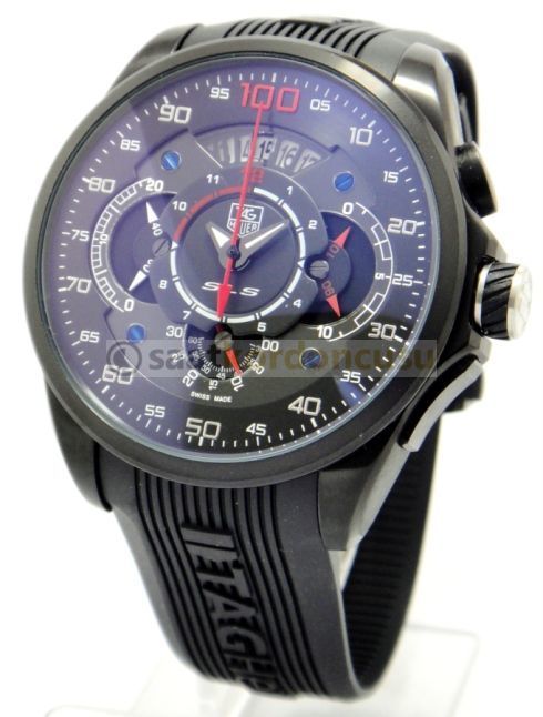 Tag Heuer Mercedes Turuncu Çizgili Silikon Saat Kordonu