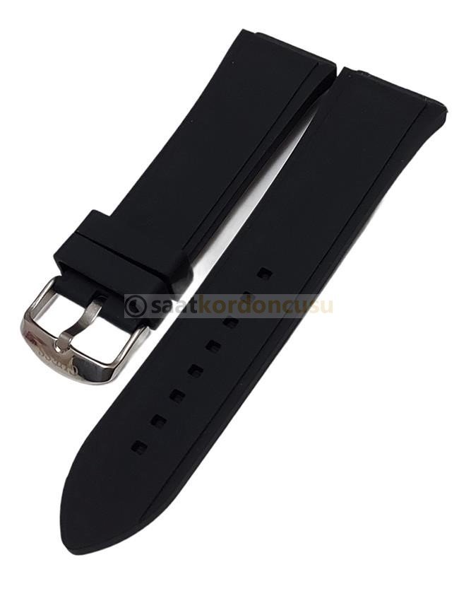 Guess w0247g4 Siyah Silikon Saat Kordonu