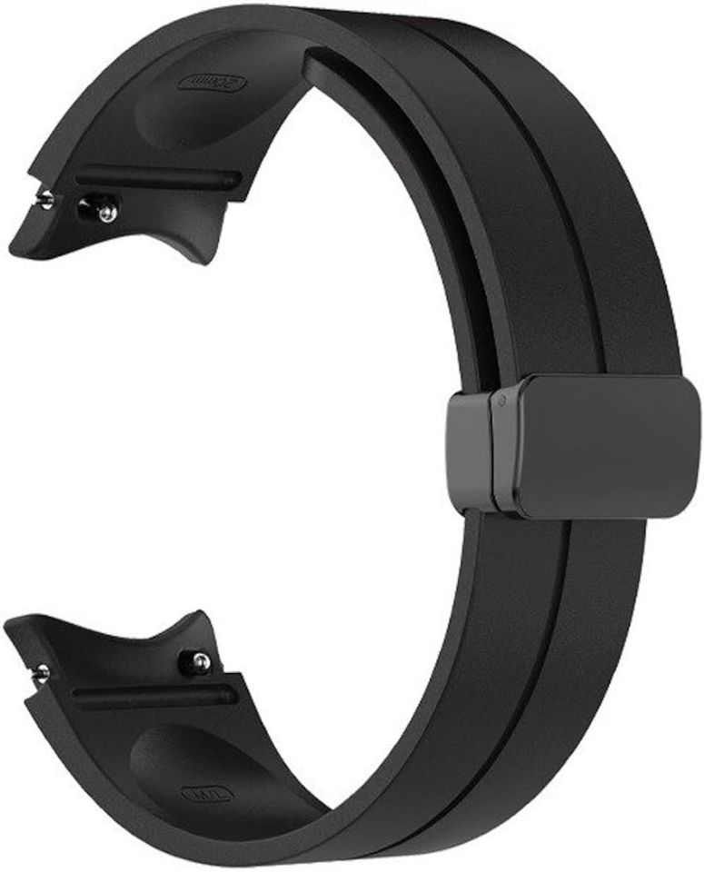 Samsung Watch 4 ve 5 Model Siyah Akıllı Saat Kordonu