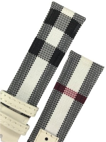 Burberry Uyumlu 20mm Deri Saat Kordonu