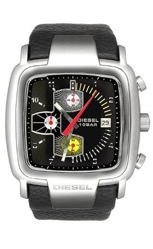 Diesel Dz4028 El Yapımı Deri Saat Kordonu