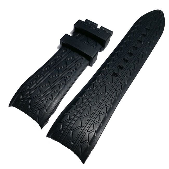 Porsche Design Uyumlu Regulator 3836 Siyah Silikon Kordon