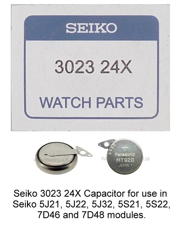 Seiko 5J21 Modeli 3023 24X Şarjlı Saat Pili 1.797,79 TL