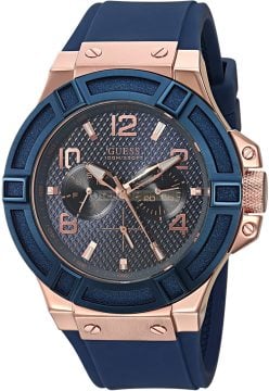 Guess w0247g3 Mavi Silikon Saat Kordonu
