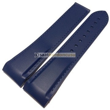 OMEGA Uyumlu Lacivert Silikon Kordon