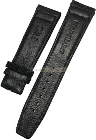 Iwc 22mm Siyah Tekstil Saat Kordonu