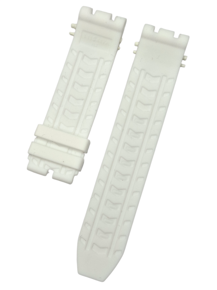 Tissot TRace T115417 Modeli Beyaz Silikon Saat Kordonu