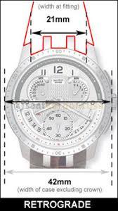 Swatch Yrg400 Model 22mm Düz Siyah Deri Saat Kordonu