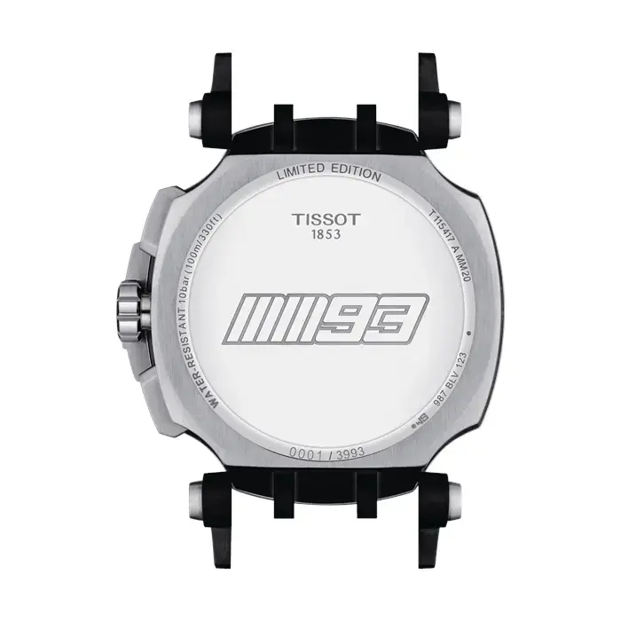 Tissot TRace T115417 Modeli Beyaz Silikon Saat Kordonu