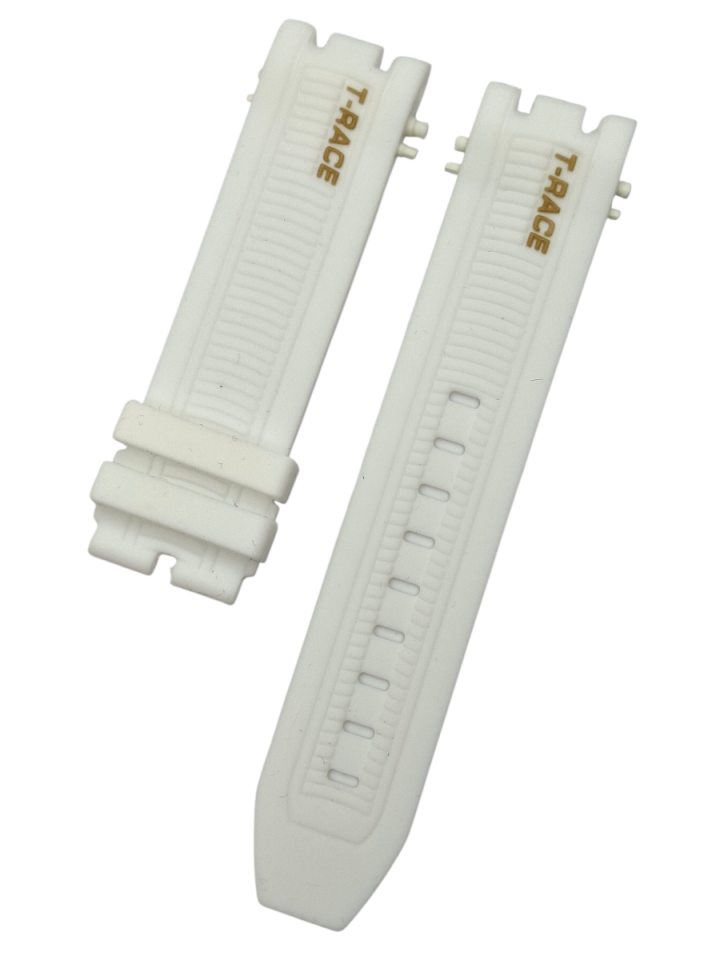 Tissot TRace T115417 Modeli Beyaz Silikon Saat Kordonu