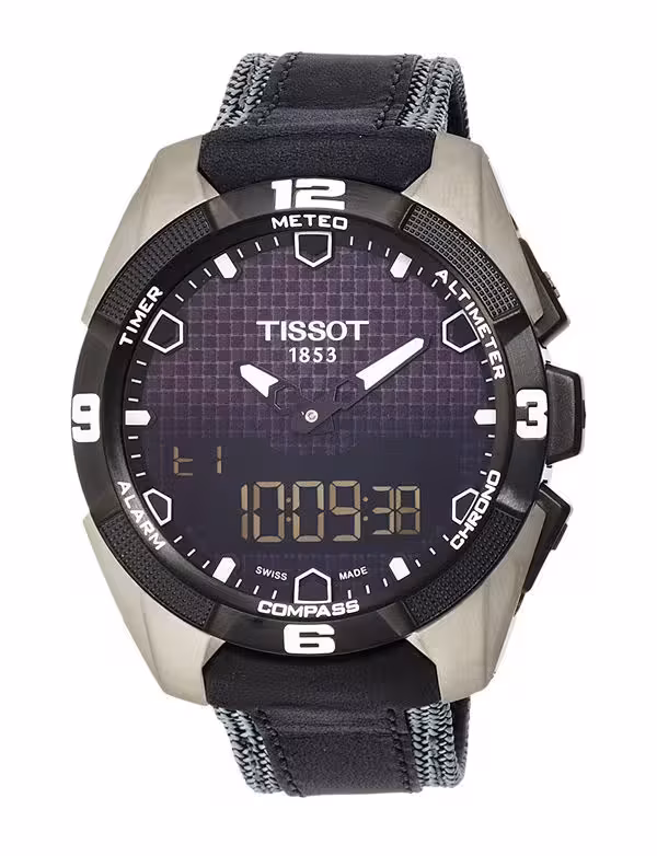 Tissot Solar T0914204 Uyumlu Siyah Silikon Kordon