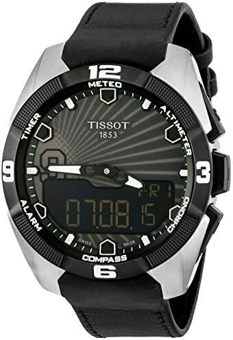 Tissot Solar T0914204 Uyumlu Siyah Silikon Kordon